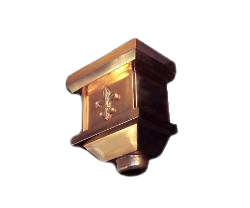 Copper Dyn Fleur-De-Lis (2/3 Outlet Size)